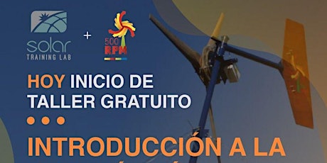 Image principale de ENERGÍA EÓLICA Y SOLAR - CURSO DE SISTEMAS HÍBRIDOS