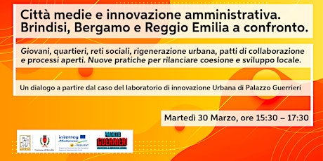 Città medie e innovazione amministrativa. Brindisi, Bergamo e Reggio Emilia