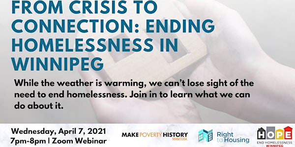 From Crisis to Connection: Ending Homelessness in Winnipeg