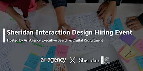 Sheridan Interaction Design Hiring Event primary image