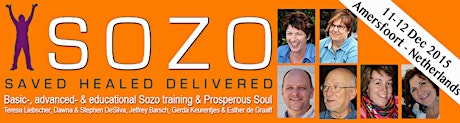 Primaire afbeelding van SOZO Training, Educational Sozo & Prosperous Soul; 11-12 december 2015