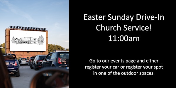 Easter Sunday Drive-In Service: CAR REGISTRATION