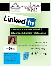 LinkedIn II: Beyond the Basics For Your Job Search primary image