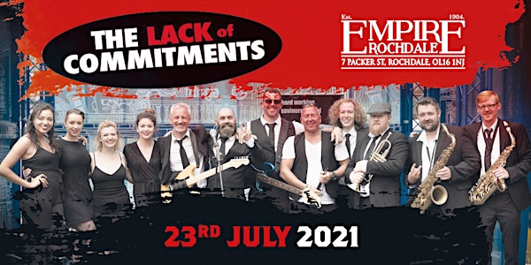 THE LACK OF COMMITMENTS - SOUL - MOTOWN -  LIVE BAND