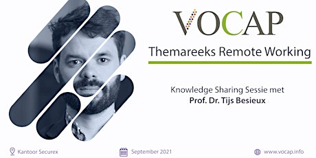 Primaire afbeelding van VOCAP Themareeks Remote Working | Deel 4: Knowledge Sharing