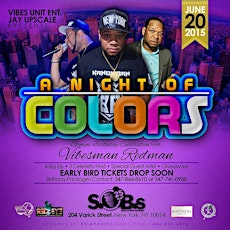 NIGHT OF COLOURS - CARIBBEAN SATURDAYS @ SOBS NIGHTCLUB primary image