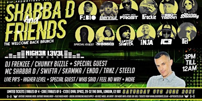 Shabba D & Friends Poster