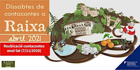 Imagen principal de Reubicació conta contes del dia 7 /11/2021: Alícia i els jardins de Raixa.