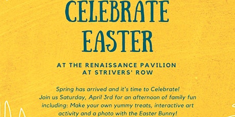 Easter Bunny Visits The Renaissance Pavilion at Strivers' Row primary image