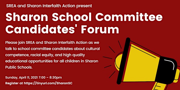 Sharon School Committee Candidates' Forum