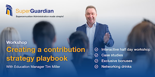 Creating a contribution strategy playbook workshop