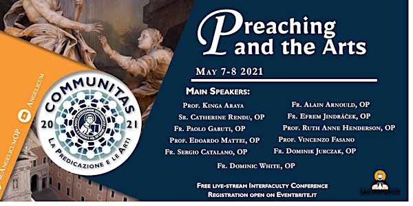 Communitas 2021 - Preaching and the Arts/ La Predicazione e le Arti