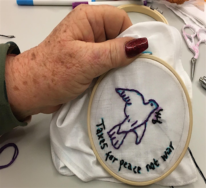 
		Create your own embroidery peace  handkerchief image
