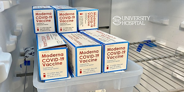 University Hospital COVID Moderna Vaccine Clinic Phase Georgia 18+