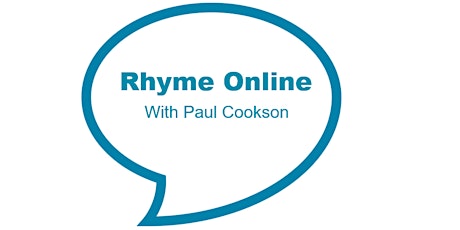 Get ready to rhyme online with Paul Cookson (5yrs+) primary image