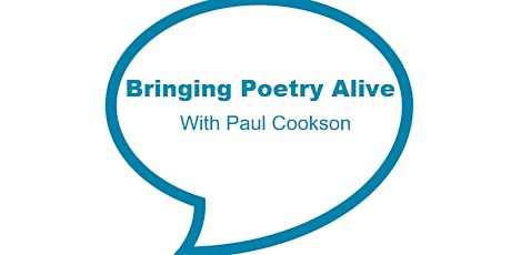 Bringing Poetry Alive with Paul Cookson (11yrs+) primary image