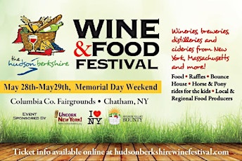 The 4th Annual Hudson Berkshire Wine & Food Festival primary image