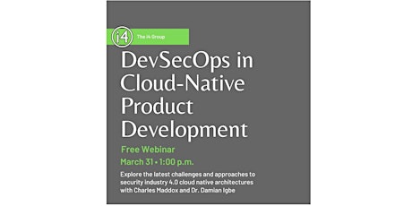 DevSecOps in Cloud-Native Product Development Webinar primary image