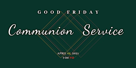 Good Friday Communion Service primary image