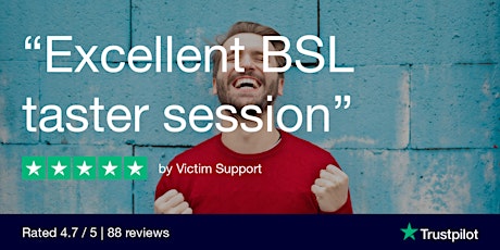 RNID online BSL Taster Course (British Sign Language) primary image
