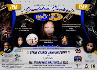#ScandalousSundays Presents "Mo' Better"; Live Entertainment - Dinner & Show primary image