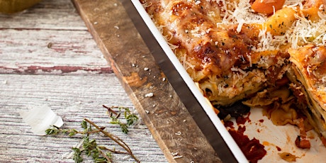 Virtual Cooking with Cynthia Homemade Lasagna