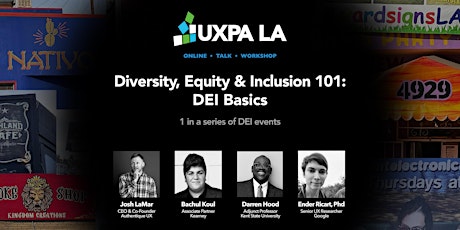 UX and Diversity, Equity & Inclusion 101: DEI Basics primary image