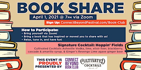 Hauptbild für April Book Share | Virtual Event