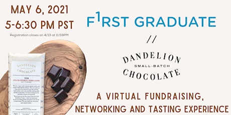 First Graduate x Dandelion Chocolate - Fundraising, Networking & Tasting primary image