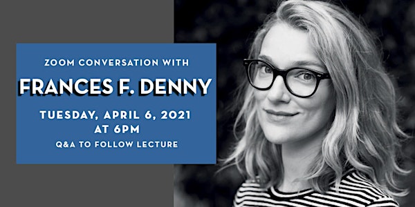 Zoom Conversation With Frances F. Denny | Southeast Museum of Photography