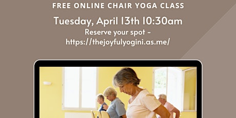 FREE Chair Yoga Class primary image
