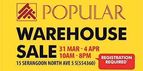 POPULAR WAREHOUSE SALE - NEW SLOTS ADDED