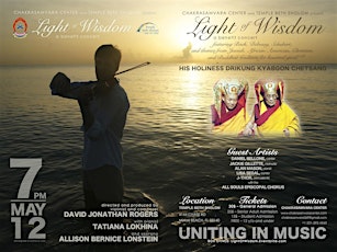 LIGHT OF WISDOM CONCERT, May 12th | Vesak Ritual & Private Dinner, May 13th primary image