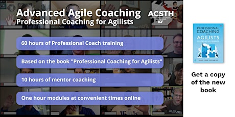 Advanced Agile Coaching 12 Month Live Pass - April/May Enrollment