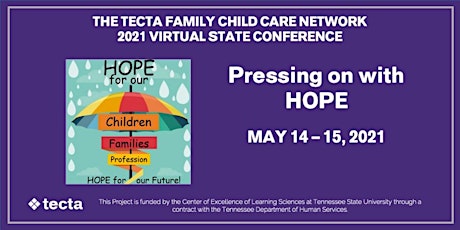 2021 TECTA Family Child Care Network Virtual State Conference primary image