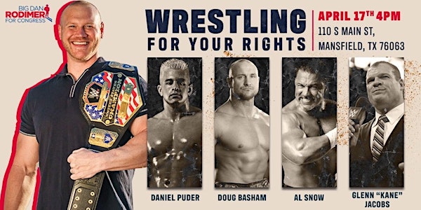Wrestle For Your Rights a Free Family Event
