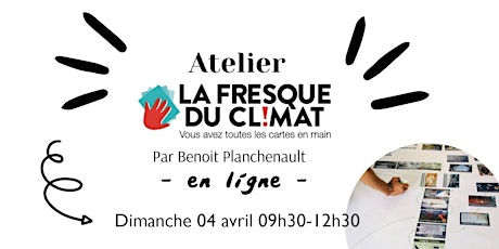 Image principale de Atelier Fresque du Climat 04/04/2021 - En ligne avec Benoit Planchenault