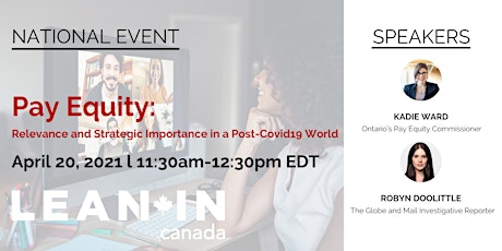 Lean In Canada: Pay Equity: Relevance and Strategic Importance primary image