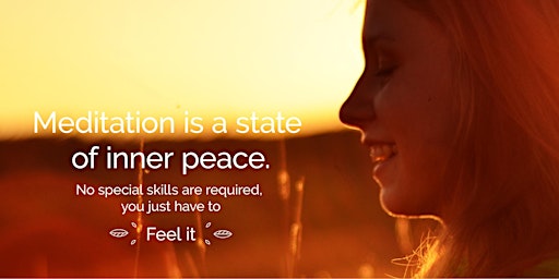Free Meditation Workshop session - Feel Peace Within