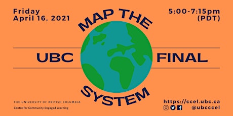 Imagem principal do evento UBC Map the System Final