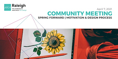 AIGA Raleigh Virtually Presents the April 2021 Community Meeting primary image