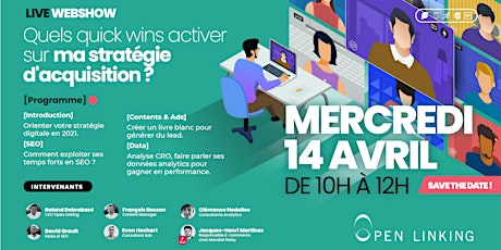 Image principale de Quels quick wins activer sur ma stratégie d'acquisition ?