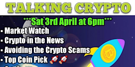 Talking Crypto - Sat 3rd April primary image