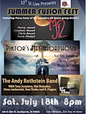 Percy Jones, Piktor's Metamorphosis, & Andy Rothstein Band @ 10th Street Live primary image