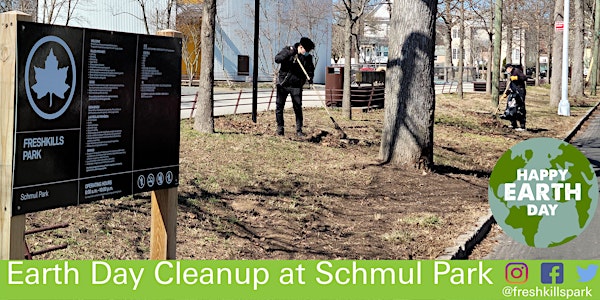 Earth Day Landscaping at Freshkills Schmul Park