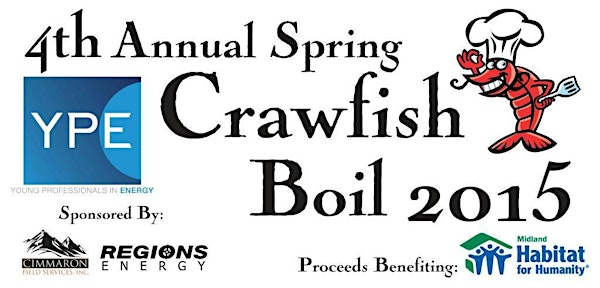 YPE Midland - 4th Annual Cimmaron Field Services/Regions Energy Crawfish Boil