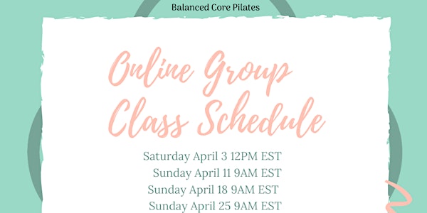 Online Pilates Class