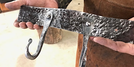 Two-Hook Coat Rack Class at War Horse Forge