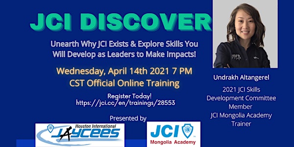 JCI Discover: Exclusive Member Online Training