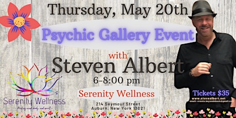 Steven Albert: Psychic Gallery Event - Serenity Wellness primary image